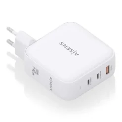 AISENS CARGADOR GAN 140W - 2XUSB-C PD3.1 QC4.0 - 1XUSB-A QC3.0