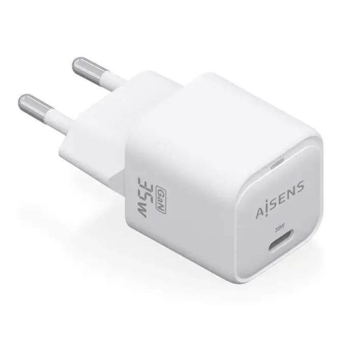 AISENS CARGADOR GAN 35W - 1XUSB-C PD3.0 QC4.0