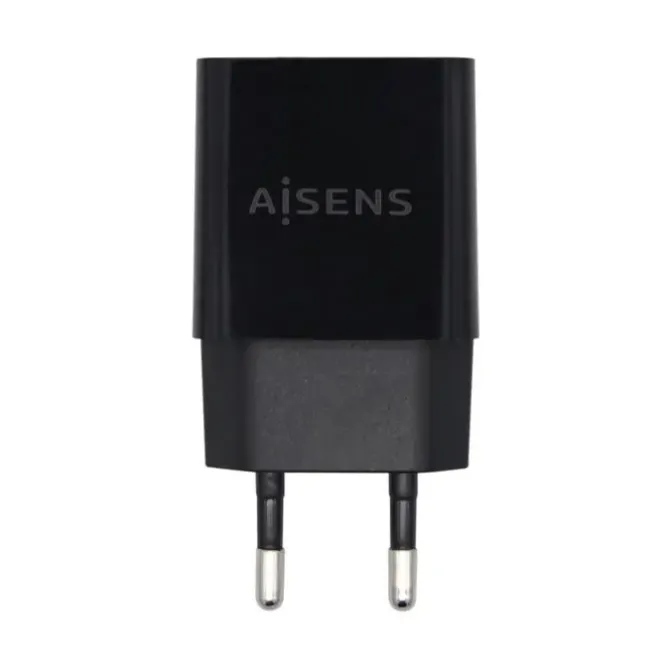 AISENS CARGADOR USB 10W ALTA EFICIENCIA - 5V/2A - COLOR NEGRO