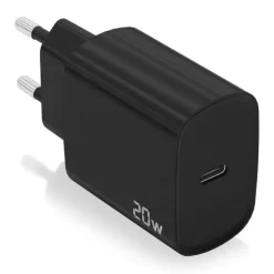 AISENS CARGADOR USB-C PD3.0 1 PUERTO 1XUSB-C 20W - COLOR NEGRO