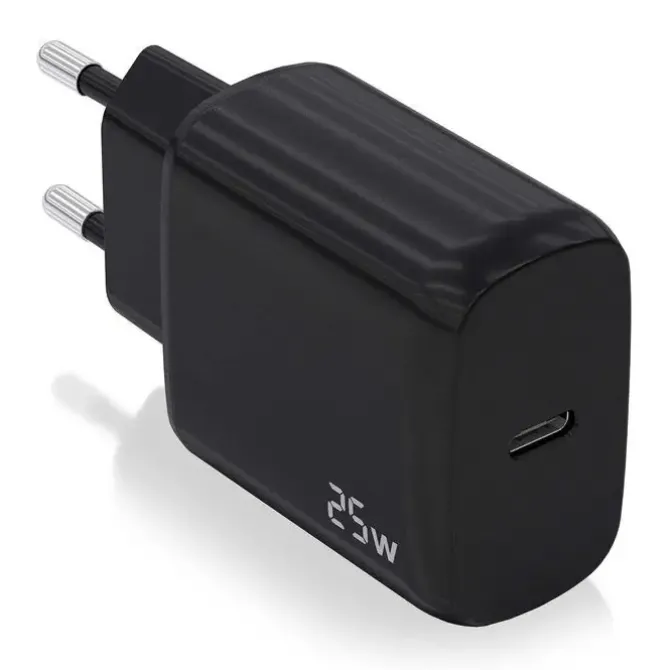 AISENS CARGADOR USB-C PD3.0 1 PUERTO 1XUSB-C 25W - COLOR NEGRO