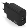 AISENS CARGADOR 25W - 1XUSB-C PD3.0 - 1XUSB-A QC3.0 - COLOR NEGRO