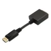 AISENS CONVERSOR DISPLAYPORT A DVI SINGLE LINK - DP/M-DVI/H - 15CM - COLOR NEGRO
