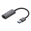AISENS CONVERSOR USB 3.0 A ETHERNET GIGABIT 10/100/1000 MBPS - 15CM - COLOR GRIS