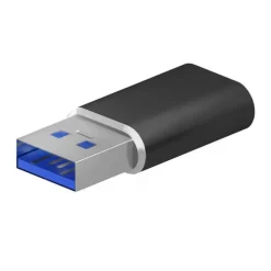 AISENS MINI ADAPTADOR USB 3.2 GEN2/USB 2.03A - TIPO USB-C/H-A/M - COLOR NEGRO