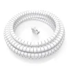 AISENS ORGANIZADOR DE CABLE EN ESPIRAL 25MM - 2.0M - COLOR BLANCO