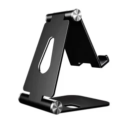 AISENS SOPORTE DE SOBREMESA TAMAÑO M AJUSTABLE (2 PIVOTES) PARA MOVIL / TABLET - COLOR NEGRO