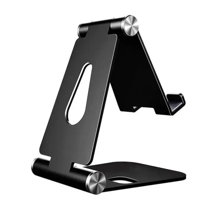 AISENS SOPORTE DE SOBREMESA TAMAÑO M AJUSTABLE (2 PIVOTES) PARA MOVIL / TABLET - COLOR NEGRO