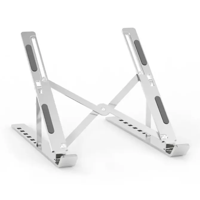 AISENS SOPORTE DE SOBREMESA AJUSTABLE PARA PORTATIL / TABLET - COLOR PLATA