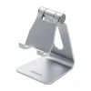 AISENS SOPORTE DE SOBREMESA TAMAÑO M AJUSTABLE (1 PIVOTE) PARA MOVIL / TABLET - COLOR PLATA