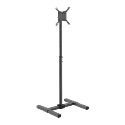 AISENS SOPORTE DE SUELO INCLINABLE Y EXTENSIBLE PARA MONITOR/TV DE 13?-42? - ACERO DE ALTA RESISTENCIA - PINTURA ELECTROSTATICA - VESA MAXIMO 200X200MM - CARGA MAXIMA 20KG - INCLINACION 0º/+30º - COLO