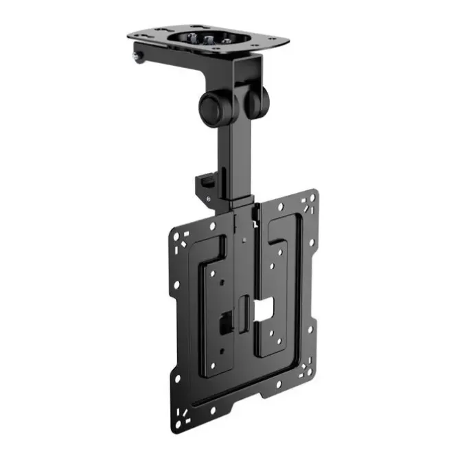 AISENS SOPORTE DE TECHO GIRATORIO - PLEGABLE PARA MONITOR/TV 20KG DE 19-43 - COLOR NEGRO