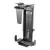 AISENS SOPORTE GIRATORIO ANTIRROBO Y ALTURA PERSONALIZABLE PARA CPU PARA MONTAJE POR DEBAJO DE ESCRITORIO O A LA PARED - COLOR NEGRO