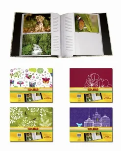 ALBUM PARA 160 FOTOS 10X15 80 HOJAS CARTULINA ESCRIBIR TEXTO