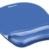 ALFOMBRILLA PARA RATON FELLOWES AZUL CON REPOSAMUÑECA DE GEL