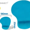 ALFOMBRILLA PARA RATON Q-CONNECT REPOSAMUÑECAS DE GEL COLOR