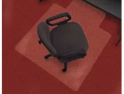 ALFOMBRILLA PARA SUELO Q-CONNECT PVC PROTECTORA DE MOQUETAS 1150X1340 MM GROSOR 2,2 MM