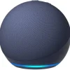 AMAZON ECHO DOT 5ª GEN ALTAVOZ INTELIGENTE WIFI BLUETOOTH - CONTROL DE OTROS DISPOSITIVOS - SONIDO DE CALIDAD - ALEXA INTEGRADO - ALTAVOZ FRONTAL DE 44MM - COLOR AZUL