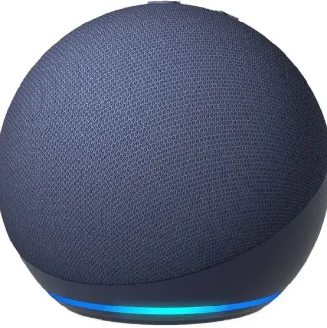 AMAZON ECHO DOT 5ª GEN ALTAVOZ INTELIGENTE WIFI BLUETOOTH - CONTROL DE OTROS DISPOSITIVOS - SONIDO DE CALIDAD - ALEXA INTEGRADO - ALTAVOZ FRONTAL DE 44MM - COLOR AZUL