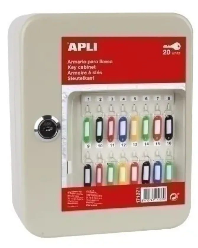 APLI ARMARIO PORTA LLAVES PARA 20 LLAVES AP17137