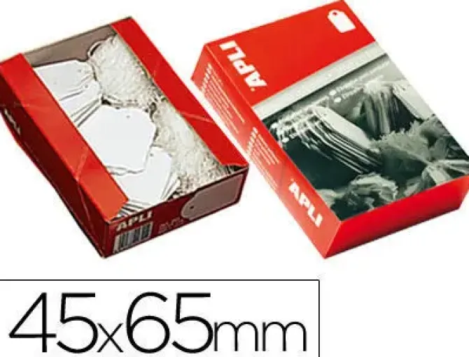 APLI ETIQUETA COLGANTE 45*65MM/1000U AP00395