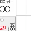 APLI ETIQUETAS APLI A4 105X148 100H 1280 MAK001264