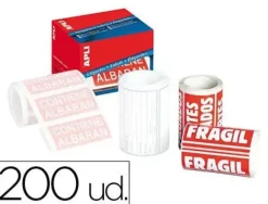 APLI ETIQUETAS ROLLO APLI FRAGIL/200U 00296 MAK029356