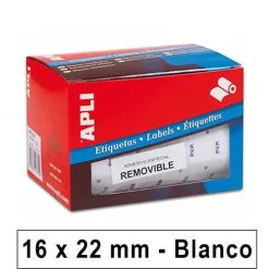 APLI ETIQUETAS ROLLO APLI 16X22 PVP REMV. 10087 MAK029132