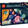 APLI GLOW IN THE DARK PUZZLE FLUORESCENTE DE 104 PIEZAS 5X5CM - TEMATICA SISTEMA SOLAR - POSTER PARA FACILITAR MONTAJE - RECOMENDADO PARA NIÑOS A PARTIR DE 5 AÑOS