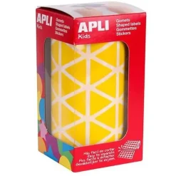 APLI GOMETS ADHES. ROLL.TRIANG. 21X21X21. AMARILLO 2596U. AP04867