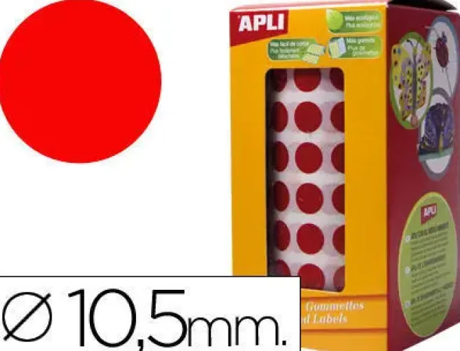 APLI GOMETS APLI CIRCULO 10,5 ROJO 4853 4853 MAK655209