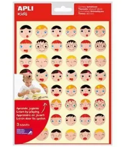 APLI GOMETS CARAS EMOCIONES 3HOJAS 144U. AP18770