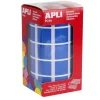 APLI GOMETS EN ROLLOS CUADRADO AZUL 020X020 AP04876