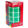 APLI GOMETS EN ROLLOS CUADRADO VERDE 020X020 AP04878
