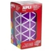 APLI GOMETS EN ROLLOS TRIANGULO LILA 020MM 11495