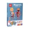 APLI JUEGO MAGNETICO DEL CUERPO HUMANO - 1 ESCENARIO IMANTADO 28 X 18 CM - 63 FICHAS CON PARTES DEL CUPOER HUMANO