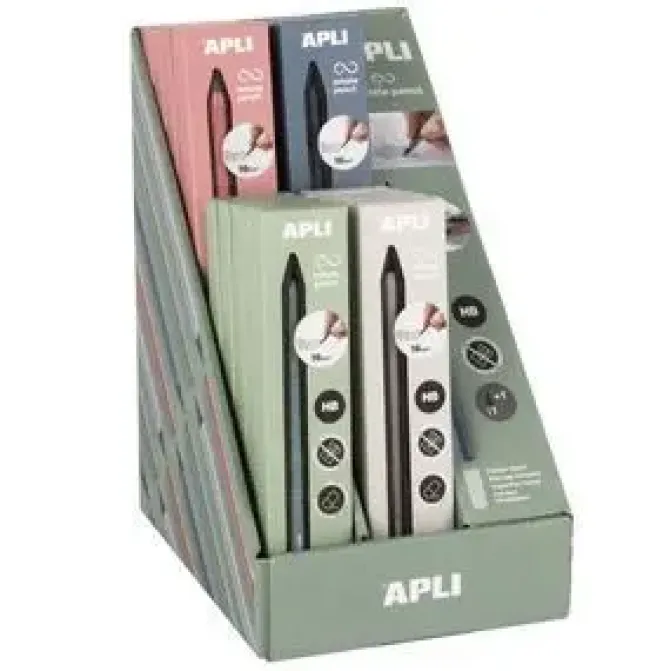 APLI LAPIZ INFINITO HB COLORES SURTIDO AP19690