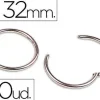 APLI PACK DE 20 ANILLAS METALICAS ARTICULADAS Ø32 MM
