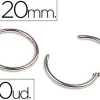 APLI PACK DE 20 ANILLAS METALICAS ARTICULADAS Ø20 MM