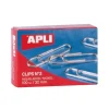 APLI PACK DE 100 CLIPS NIQUELADOS Nº2 32 MM