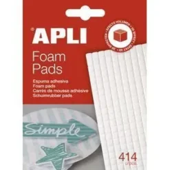 APLI ROLLO ADHESIVO FOAM PADS RELIEVE 3D AP13814