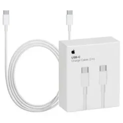 APPLE CABLE USB-C A USB-C - LONGITUD 2M - COLOR BLANCO