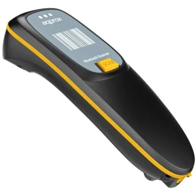 APPROX LECTOR DE CODIGOS DE BARRAS 2D INALAMBRICO - FORMATO DE BOLSILLO - INDICADOR LED, BEEPER Y VIBRACION - VELOCIDAD DE ESCANEO 60FPS - AUTONOMIA HASTA 8H