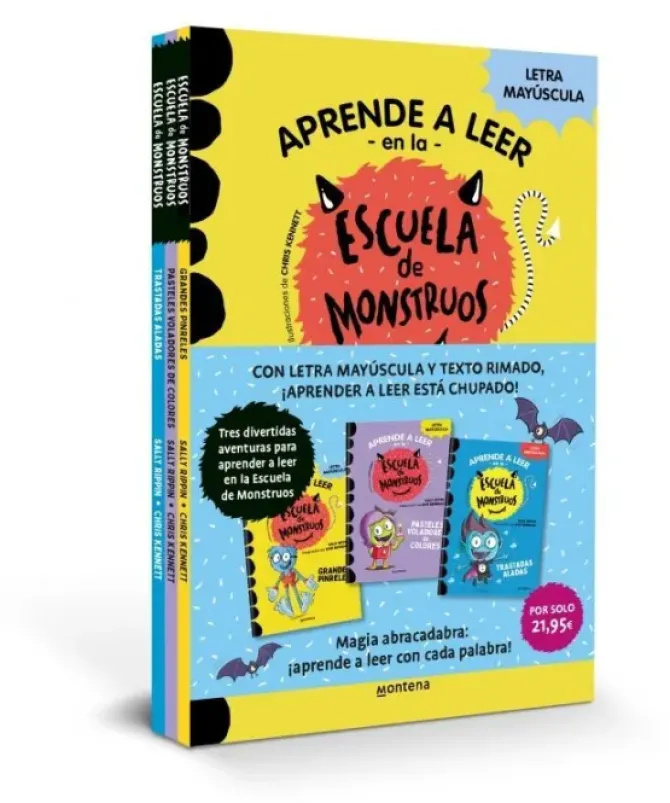APRENDER A LEER EN LA ESCUELA DE MONSTRUOS - PACK CON LOS LIBROS 4, 5 Y 6