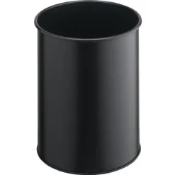 ARCHIVO 2000 PAPELERA METAL REDONDA NEGRA 330101/EU6005 MAK215206