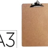 ARTIST CARPETA PINZA MADERA TABLEX A3 CLIPBORAD 32X47CMX3MM 3265890 CS300021