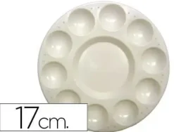 ARTIST PALETA CIRCULAR 17CM PLASTICO CS57259