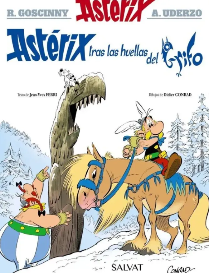 ASTÉRIX TRAS LAS HUELLAS DEL GRIFO