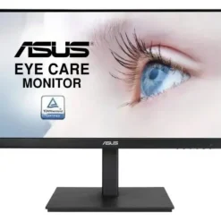 ASUS MONITOR 21.5 LED IPS FULLHD 1080P 75HZ FREESYNC - RESPUESTA 5MS - ALTAVOCES INCORPORADOS - AJUSTABLE EN ALTURA, GIRATORIO E INCLINABLE - ANGULO DE VISION 178° - 16:9 - USB, HDMI, VGA, DISPLAYPORT