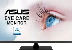 ASUS MONITOR 31.5 LED IPS WIDE QHD 75HZ FREESYNC - RESPUESTA 5MS - ALTAVOCES INCORPORADOS - ANGULO DE VISION 178º - 16:9 - HDMI, DISPLAYPORT - VESA 100X100MM